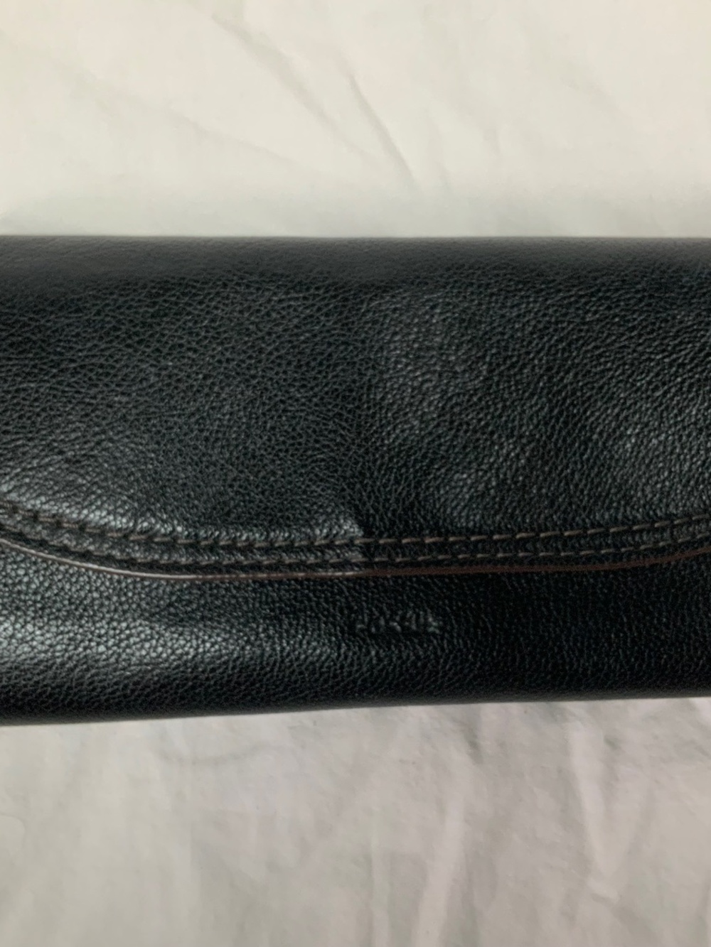 Dark Brown Fossil Cleo Clutch Wallet